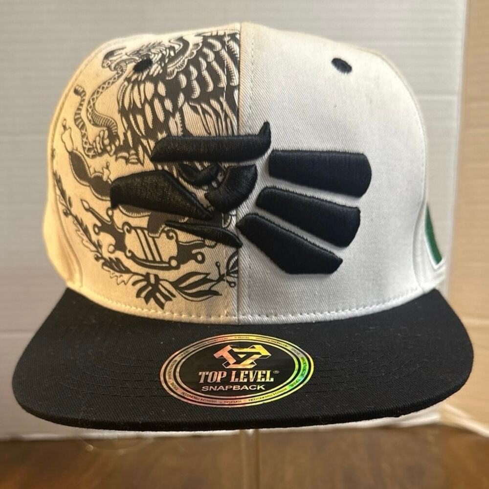 New Top Level Mexico Eagle Snapback Mens Hat w/Flag Adjustable Baseball Cap